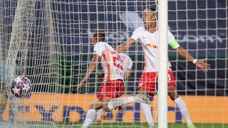 Atlético de Madrid vs. Leipzig: Dani Olmo anotó de cabeza el 1-0 para los alemanes | VIDEO