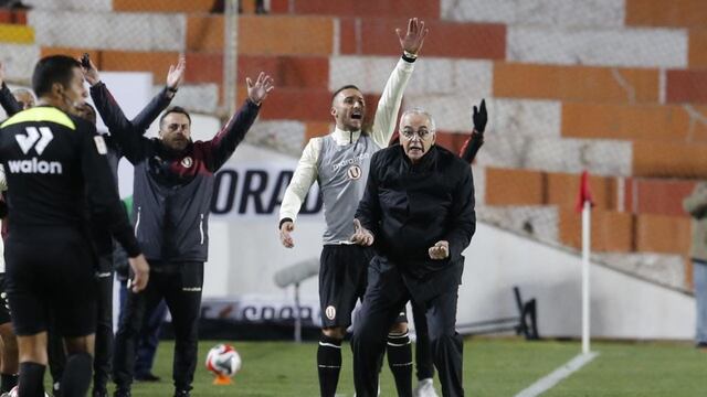 El plantel crema reclamó un penal sobre Succar casi al final del encuentro. (Foto: Violeta Ayasta)