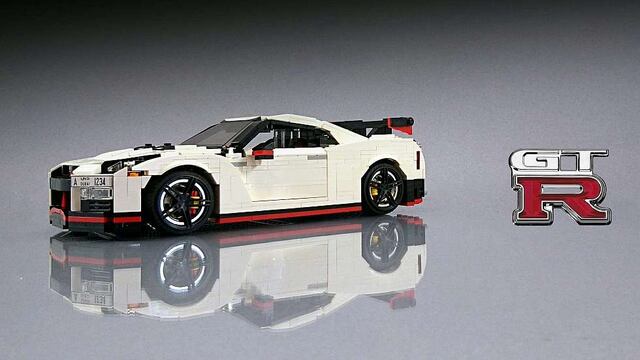 Está hecho de Lego, pero dan ganas de manejarlo: Nissan GT-R Nismo