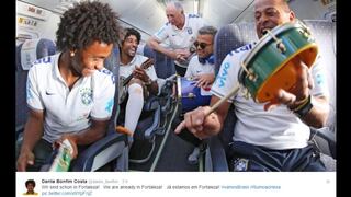 Brasil 2014: lo que tuitean los jugadores en un día sin fútbol