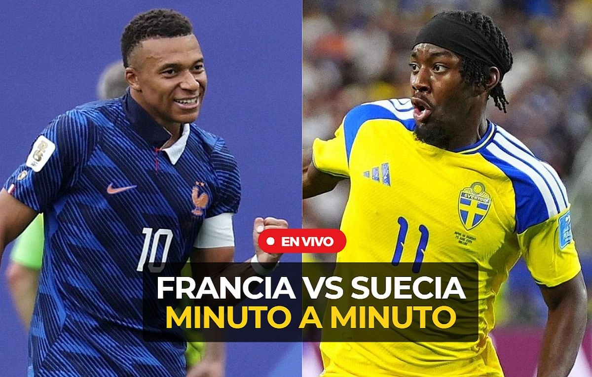 Francia vs. Suecia EN VIVO: sigue la previa del partido por 16avos de final del Mundial 2026