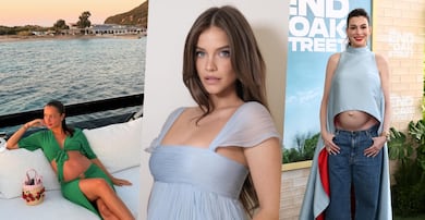Anne Hathaway, Alexandra Leclerc y Barbara Palvin: la maternidad nunca fue tan fashion