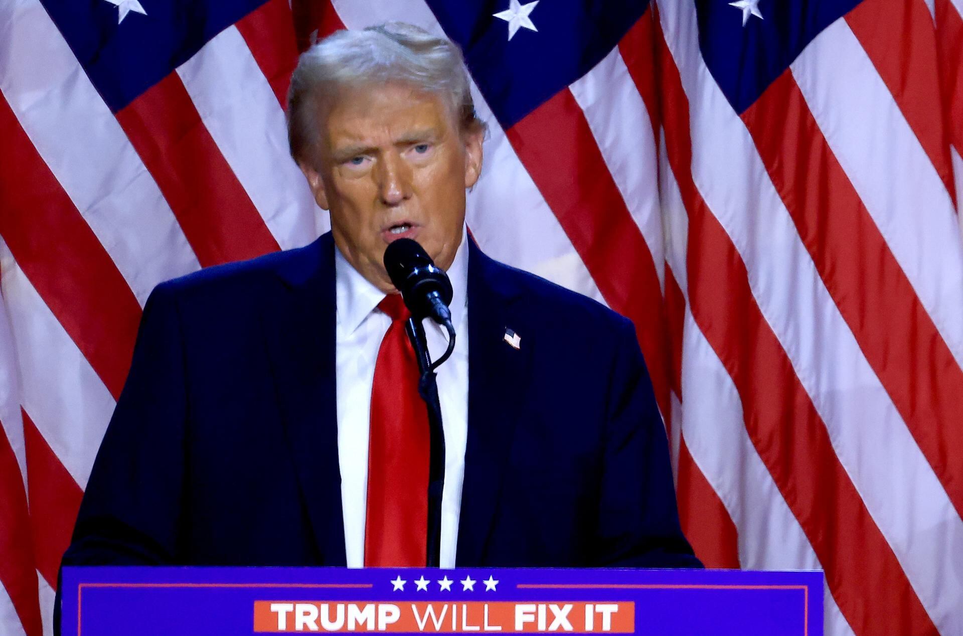 El candidato presidencial republicano Donald Trump. EFE/EPA/CRISTOBAL HERRERA-ULASHKEVICH