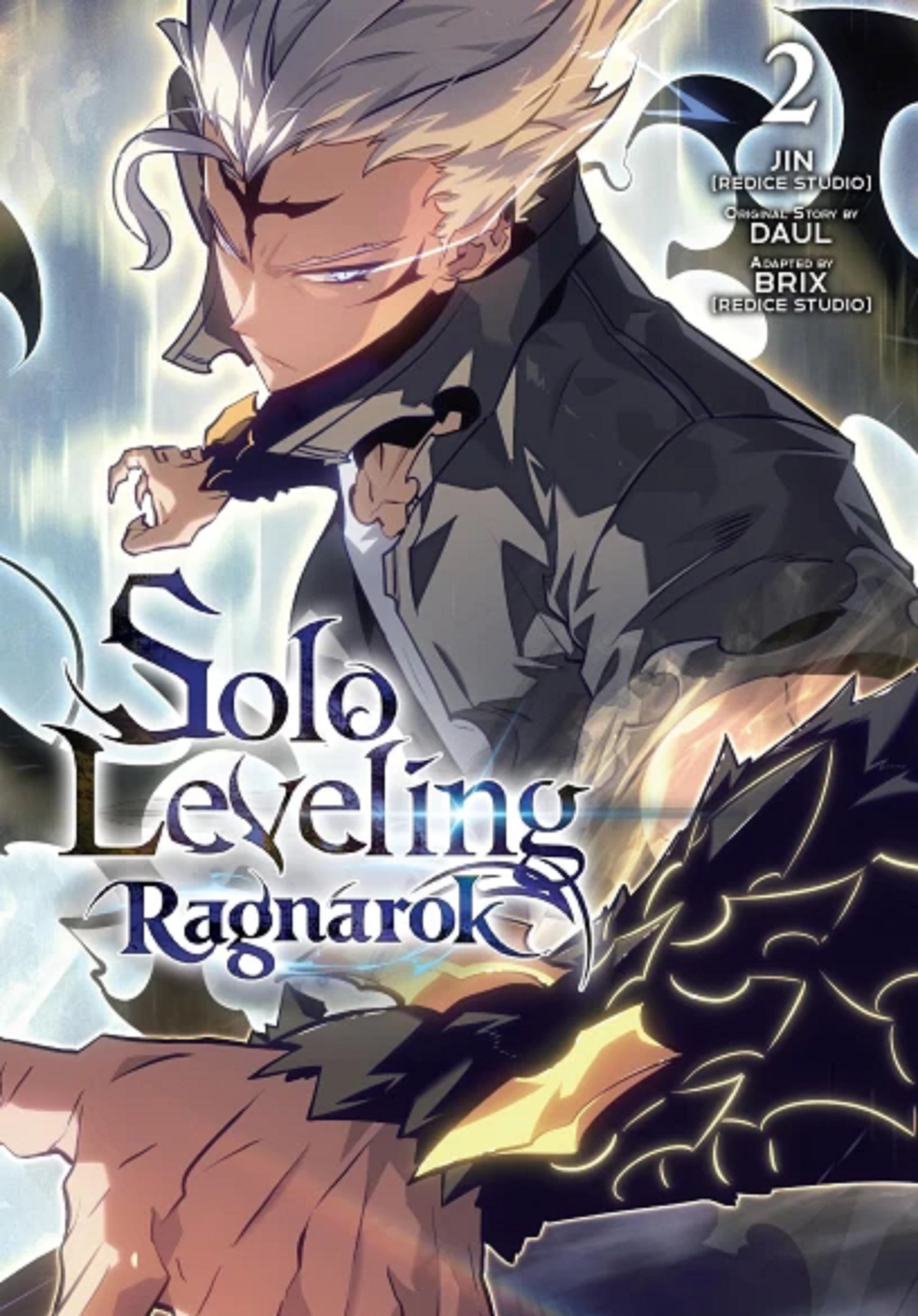 La portada del segundo volumen de la versión en inglés del manhwa "Solo Leveling: Ragnarok", que se publicará el 20 de octubre de 2026 (Foto: REDICE Studio/ Yen Press)