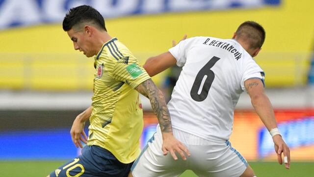 Uruguay goleó 3-0 a Colombia en Barranquilla por Eliminatorias