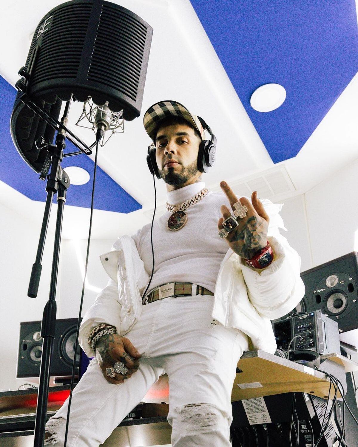 El cantante está molesto porque buscan perjudicarlo (Foto: Anuel AA / Intagram)