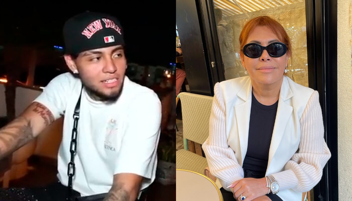 Neutro genera polémica al referirse duramente a Magaly Medina en plena transmisión: “Ha ido hasta presa por difamación” | Composición EC: NeutroYT (Kick) / @magalymedinav