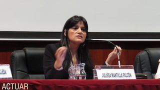 Julissa Mantilla asegura que se enteró por redes sociales del retiro de su candidatura a la reelección en la CIDH