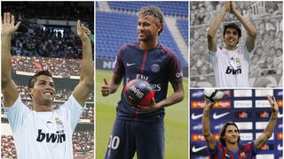 Neymar y otras majestuosas presentaciones ante miles de hinchas