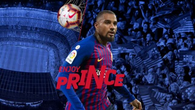 Barcelona: Kevin Prince Boateng, anunciado como nuevo futbolista azulgrana