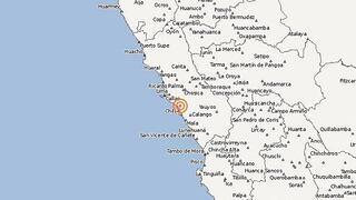 Sismo de 4,3 grados Richter se dejó sentir esta noche en Lima