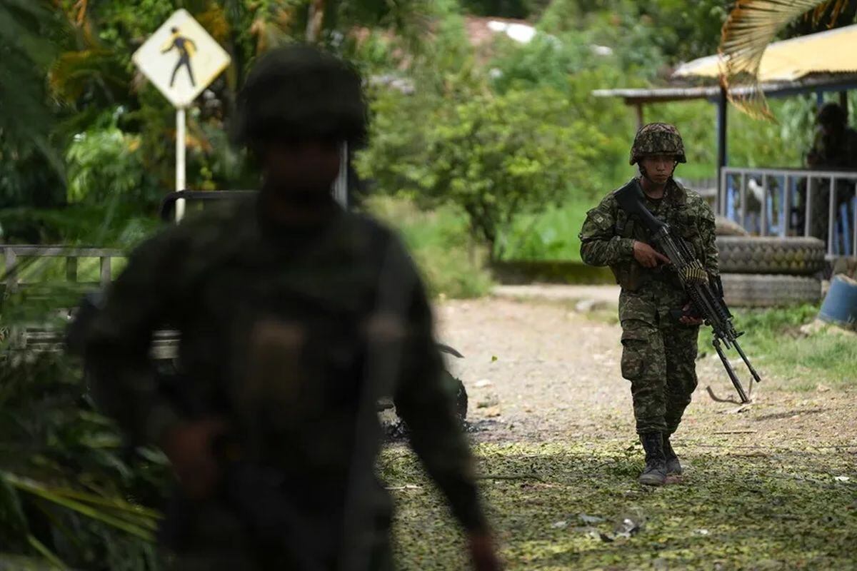 Militares de las Fuerzas Armadas de Colombia, en una fotografía de archivo. Foto: EFE/ Ernesto Guzmán