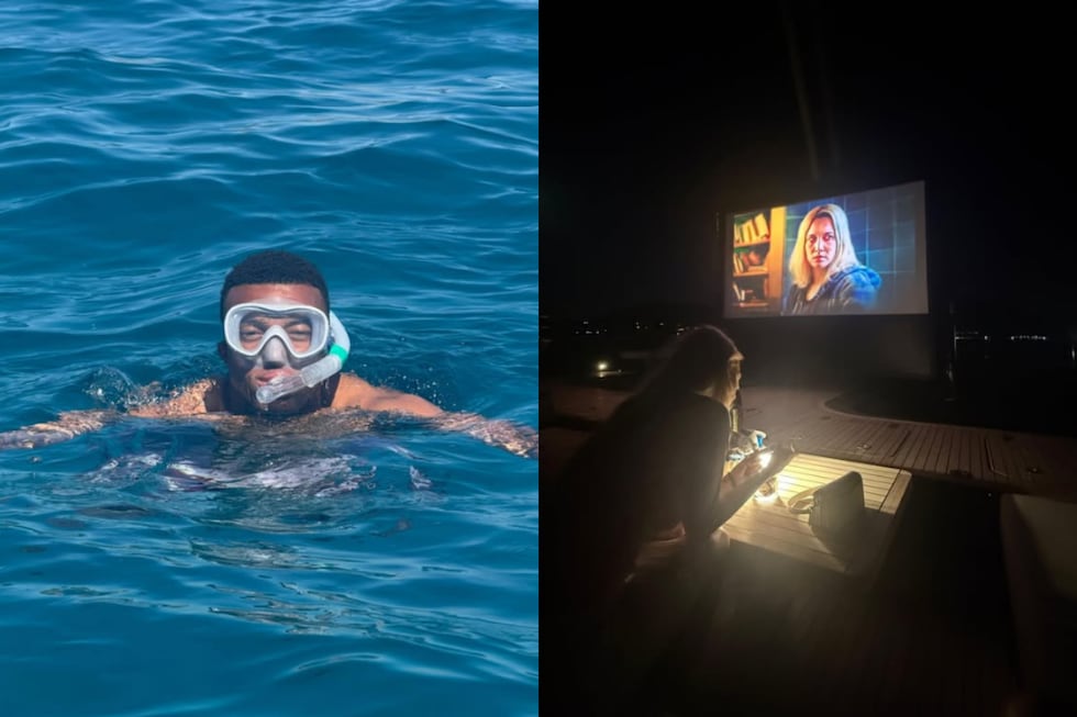 Entre paseos marítimos y relajación, Kylian Mbappé hizo estallar las redes sociales con una inédita toma nocturna que deja al descubierto su cercanía con Ester Expósito. (Foto: Instagram Kylian Mbappé)