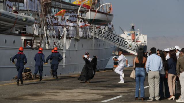 Bailarines d marinera deleitan a los presentes con su talento para esta danza nacional | Foto: Julio Reaño/@photo.gec