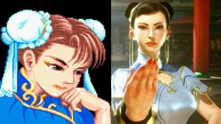 Así ha cambiado Chun-Li de Street Fighter en los videojuegos a lo largo de los años