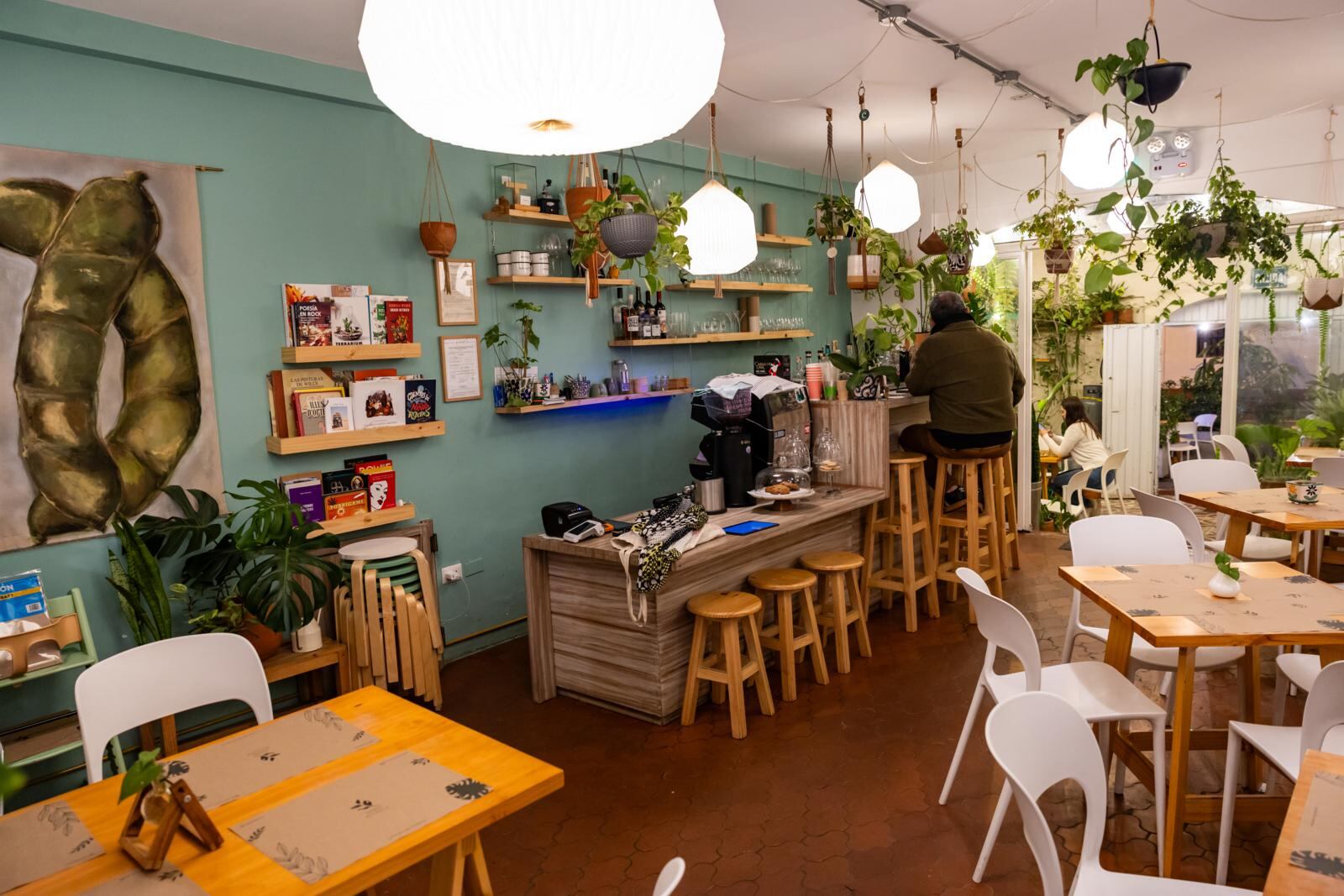 En Barra Botánica se destaca el espíritu de la naturaleza en su espacio.