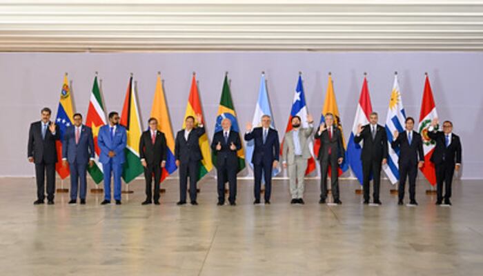 Presidentes que asistieron a la cumbre