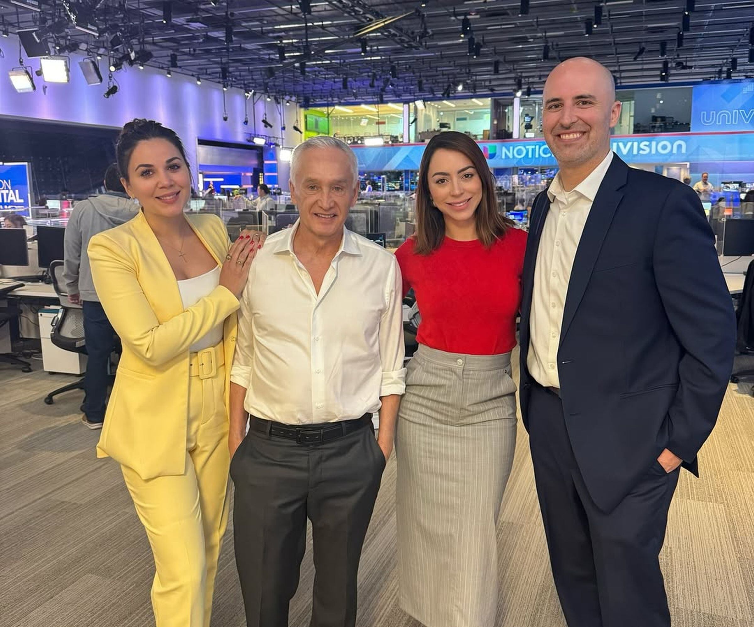 Carolina Rosario se siente agradecida por haber trabajo con Jorge Ramos en Univision (Foto: Instagram)