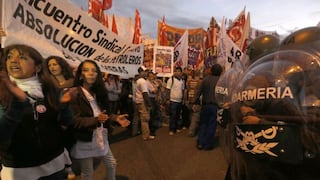 Un millón de argentinos frenaron sus labores, según sindicatos