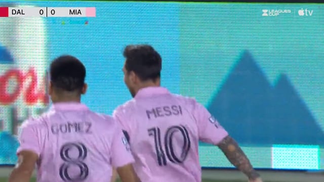 Pase de Jordi Alba y golazo de Messi: el 1-0 de Inter Miami vs Dallas | VIDEO