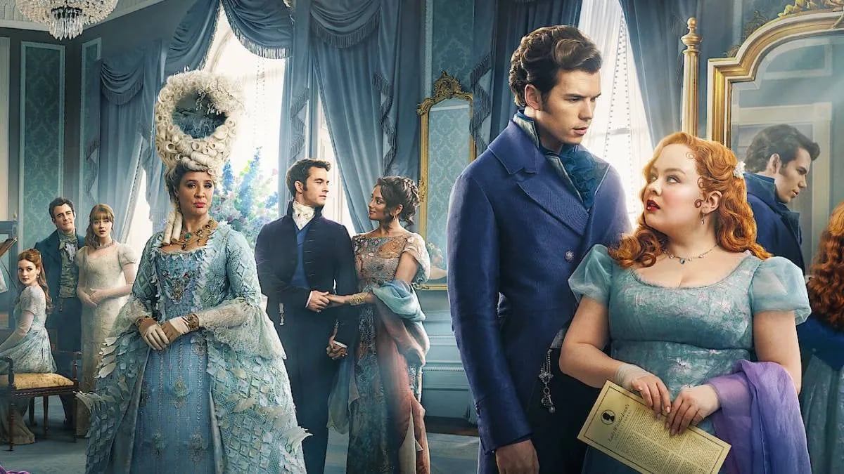 Luke Newton y Nicola Coughlan son las figuras principales del elenco de "Bridgerton" - Temporada 3 (Foto: Netflix)