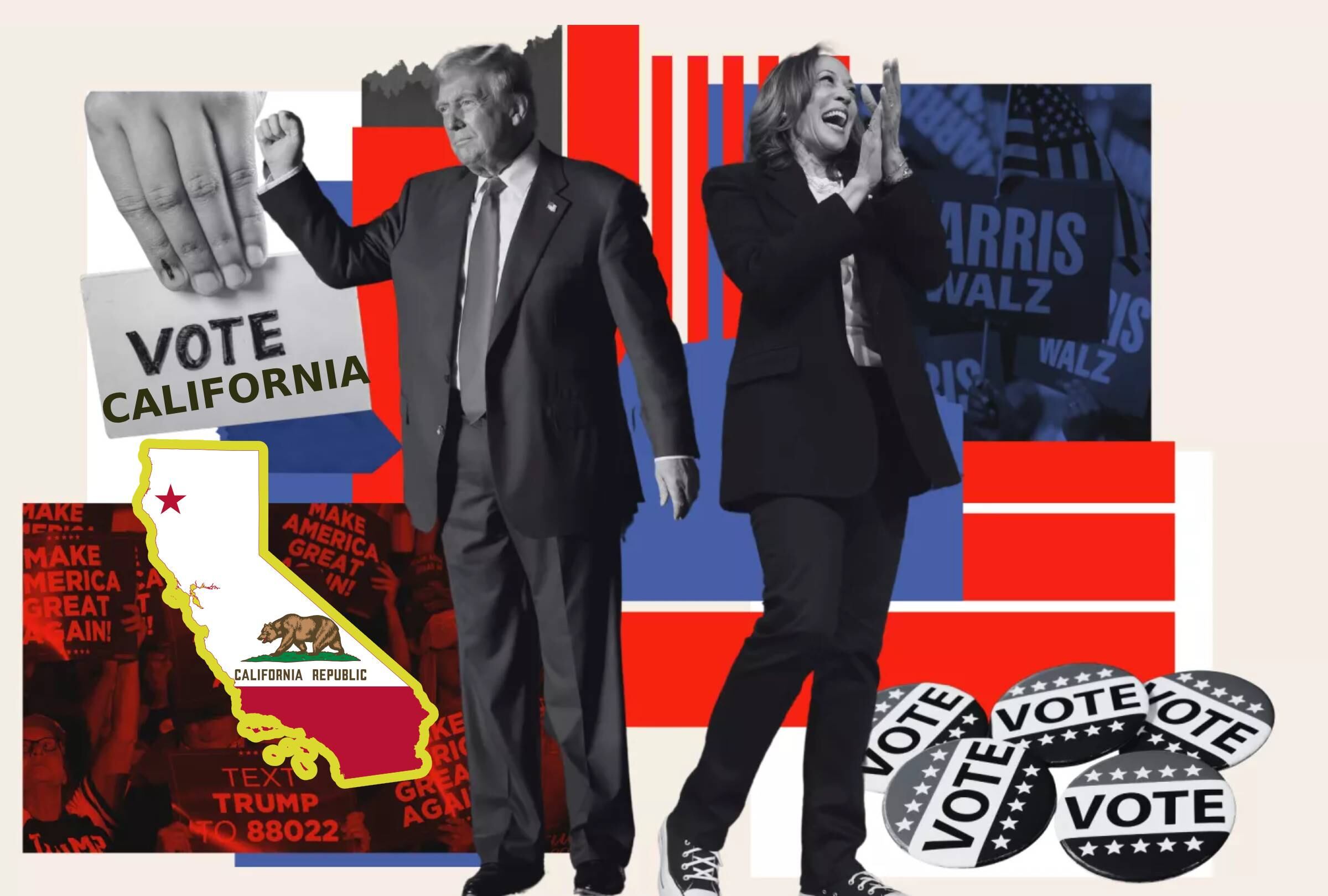 Revisa los horarios disponibles de las casillas de votación en el estado de California para el martes 5 de noviembre por las elecciones de los Estados Unidos (Foto: AP)