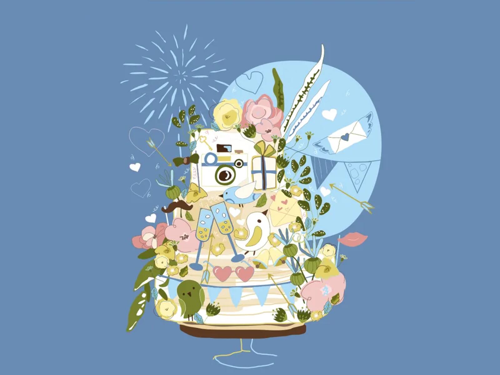 RETO VISUAL | Te desafío a encontrar dos delicados anillos de boda en medio de las copas de champán. ¿Podrás hacerlo en 10 segundos? | The Planner Co.