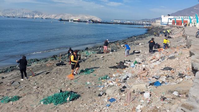 Chimbote: recogen más de dos toneladas de basura en el malecón Grau | FOTOS