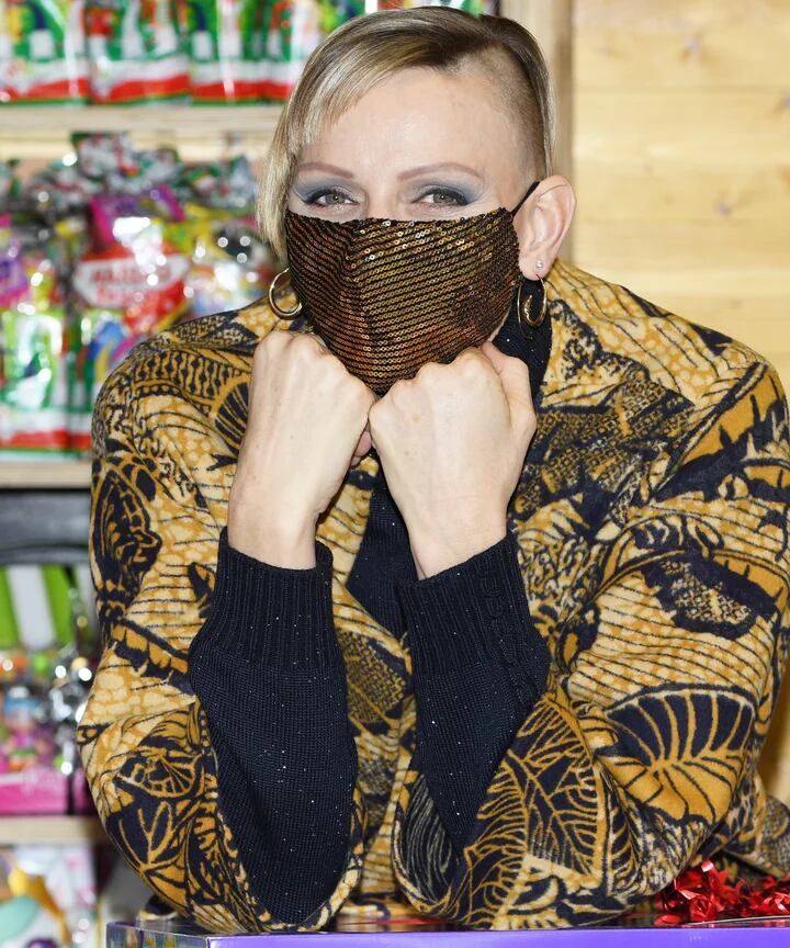 El nuevo peinado de Charlene demuestra su estado de ánimo (Foto: AFP)