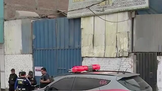 San Martín de Porres: explosión en taller de mecánica deja un muerto y dos heridos