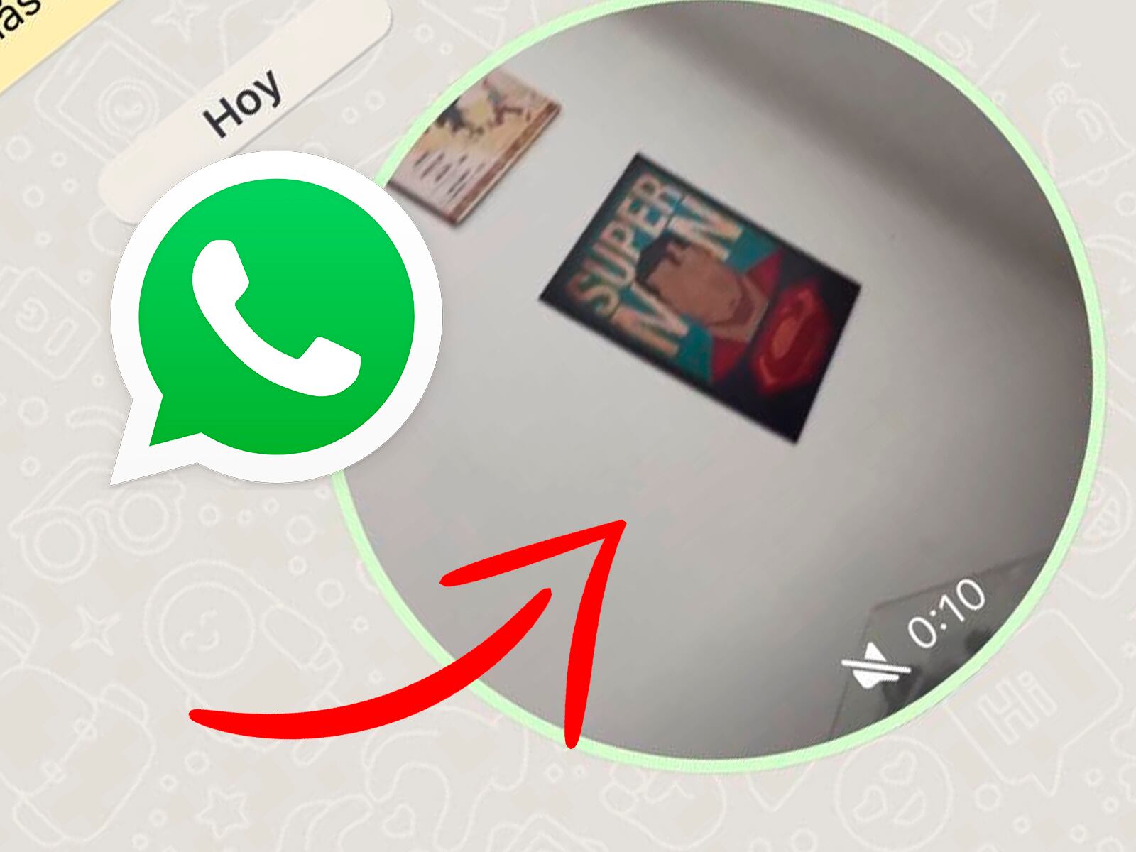 WHATSAPP | De esta manera podrás descargar los famosos videomensajes en WhatsApp. Sigue los pasos. (Foto: MAG - Rommel Yupanqui)