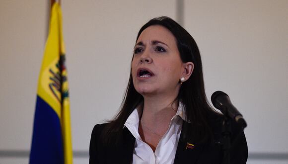 María Corina Machado, excongresista opositora venezolana. (Foto: Federico PARRA / AFP)