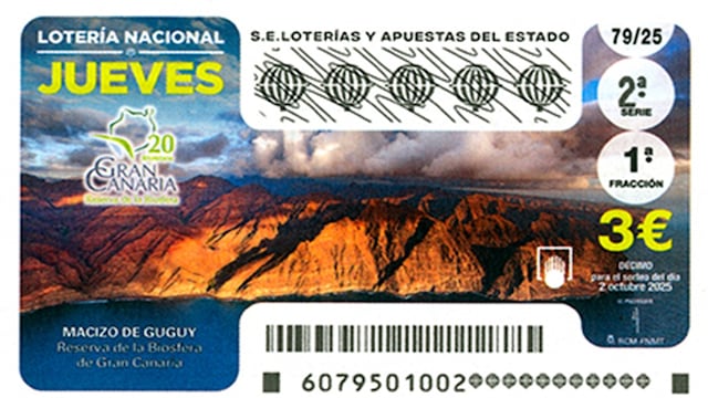 Lotería Nacional de España del jueves 2 de octubre: comprobar resultados y décimos