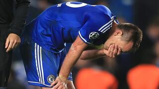 La tristeza de los jugadores del Chelsea tras la eliminación