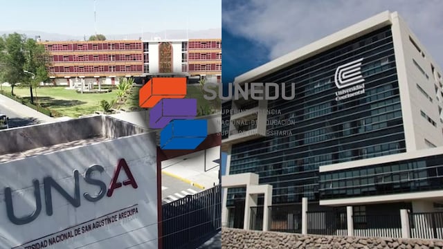 ¿Qué dice SUNEDU? Cuáles son las tres mejores universidades de Arequipa