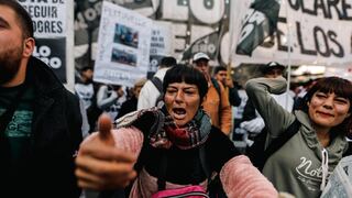 Argentina: manifestantes exigen alimentos para comedores en medio de escándalo que salpica al gobierno de Milei