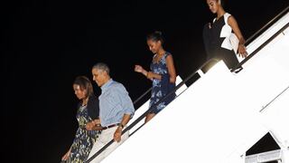 Barack Obama se fue con su familia de vacaciones a Hawai