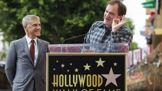 Quentin Tarantino acompaña a su actor fetiche en distinción