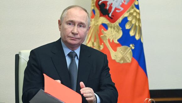 El presidente ruso Vladimir Putin. (Foto de Pavel Byrkin/POOL/AFP)
