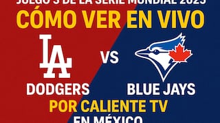 Caliente TV transmitió el Juego 3 de Dodgers vs. Blue Jays por la Serie Mundial 2025