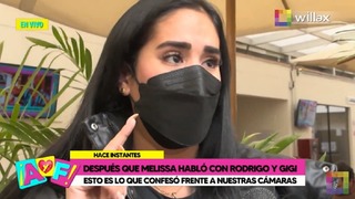 Melissa Paredes se pronuncia tras exposición de su audio y pide que se investigue quién lo difundió