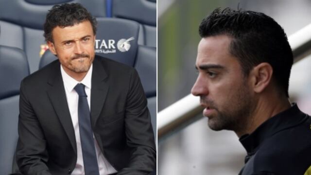 Luis Enrique le deseo “la mejor de las suertes” a Xavi Hernández como nuevo entrenador del Barcelona