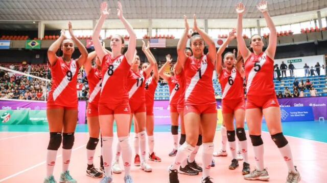 Perú perdió 3-0 ante Argentina en el Mundial de vóley femenino Sub 20