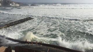 Indeci: oleajes de moderada y fuerte intensidad obligan al cierre de 106 puertos de todo el litoral