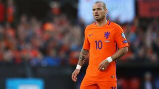 Perú vs. Holanda: ¿Wesley Sneijder será titular ante la Blanquirroja?