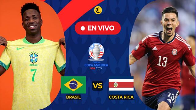 Brasil vs Costa Rica EN VIVO por Copa América 2024: horario y en qué canal transmiten el partido