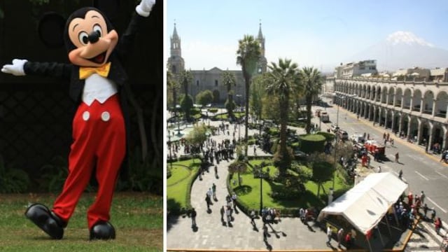 Mickey Mouse visitará mañana la Municipalidad Provincial de Arequipa