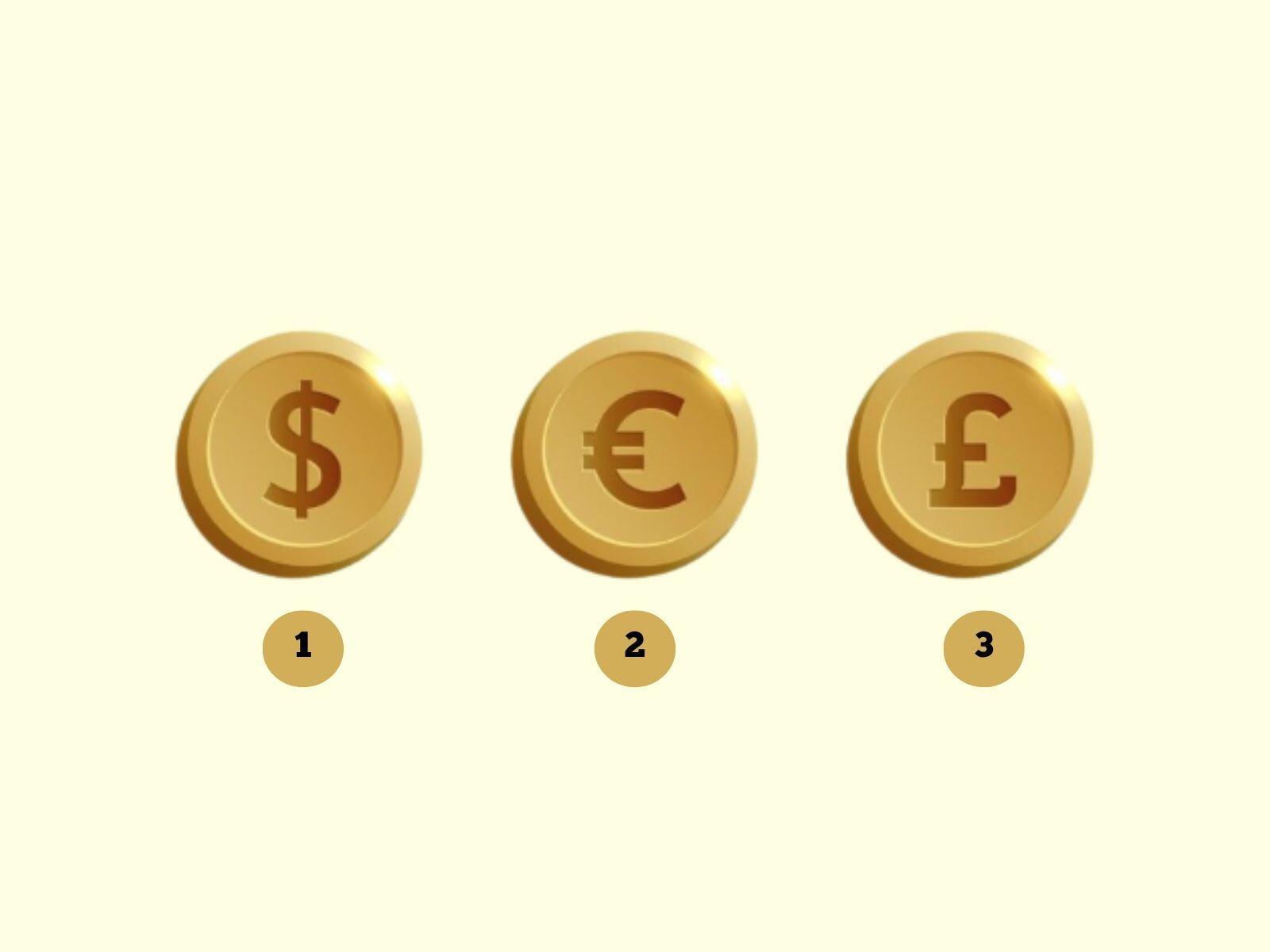 Test de personalidad: Una de estas monedas te indicará en qué sueles pensar reiteradamente. (Creación: Mag / Freepik)