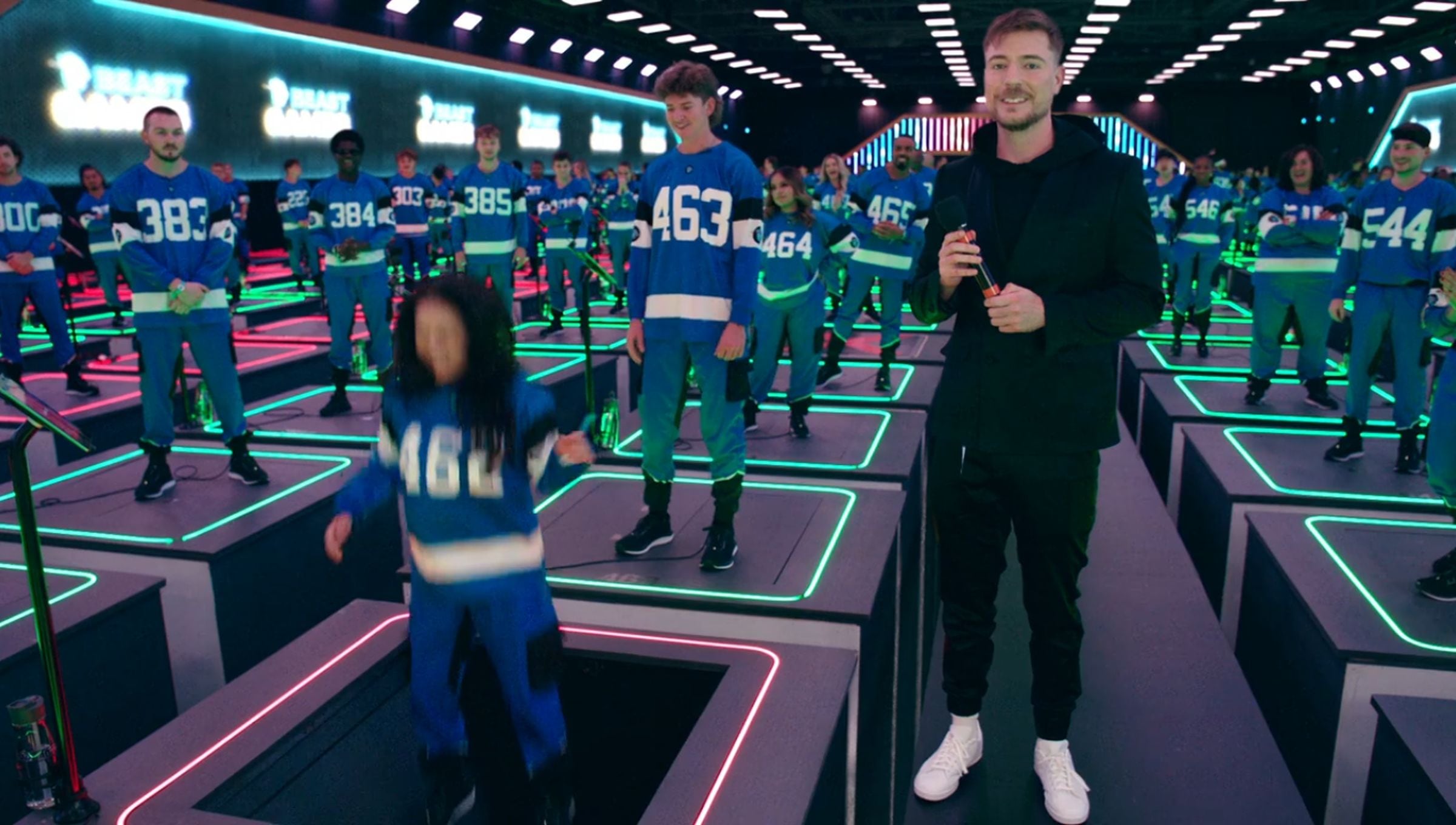 El reality “Beast Games” se estrenó en la plataforma Amazon Prime (Foto: Beast Games / Amazon Prime Video)