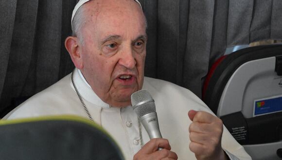 El Papa Francisco. (Foto de Maurizio BRAMBATTI / POOL / AFP)